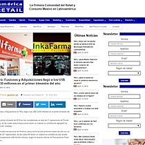 Fusiones y Adquisiciones en Per lleg a los US$ 3,830 millones en el primer trimestre del ao